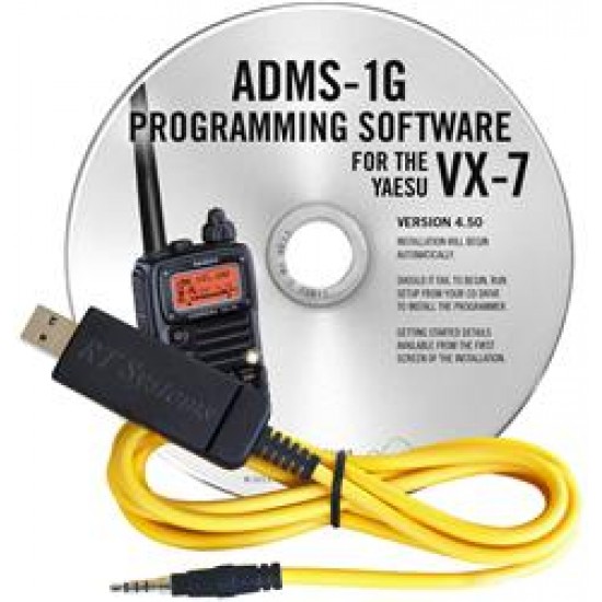 Logiciel de programmation ADMS-1G pour le Yaesu VX-7R