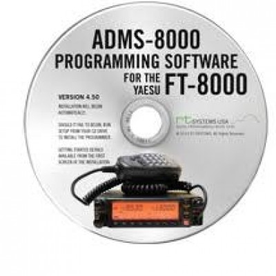 Logiciel de programmation ADMS-8000 et USB-29B cable pour le Yaesu FT-8000