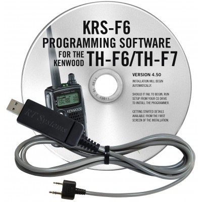 Logiciel de programmation KRS-F6 pour les Kenwood TH-6 et TH-7