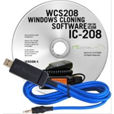 Logiciel de programmation WCS-208 pour le Icom IC-208