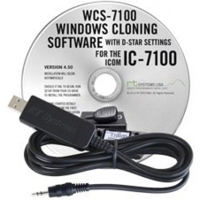 Logiciel de programmation WCS-7100 pour le Icom IC-7100