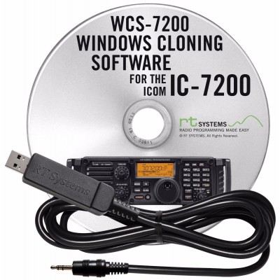 Logiciel de programmation WCS-7200 pour le radio Icom IC-7200