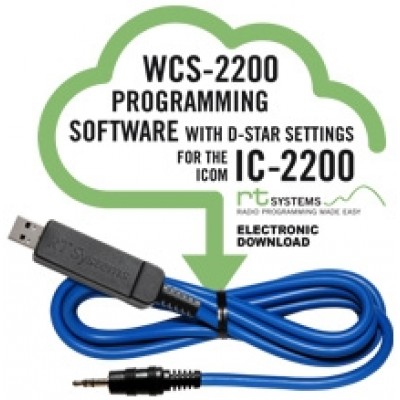 Logiciel de programmation WCS2200 pour le Icom IC-2200