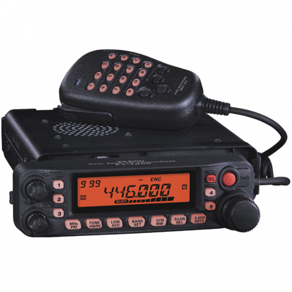 Yaesu Original FT-7900R Amateur Radio Dual-Band 144/440 MHz Transceiver 50/45 Watts 